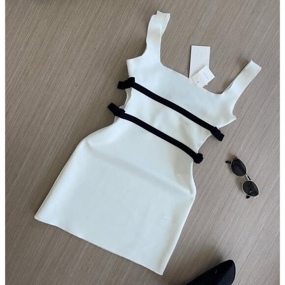 RARE!!! ZARA Fitted Mini Dress NWT - Picture 15 of 16